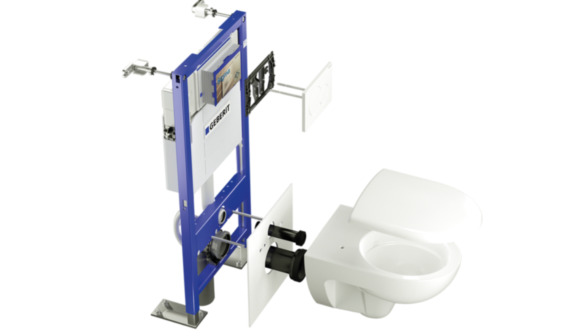 super Promo Geberit Duofix Pack WC suspendu avec cuvette compact abattant  soft-close