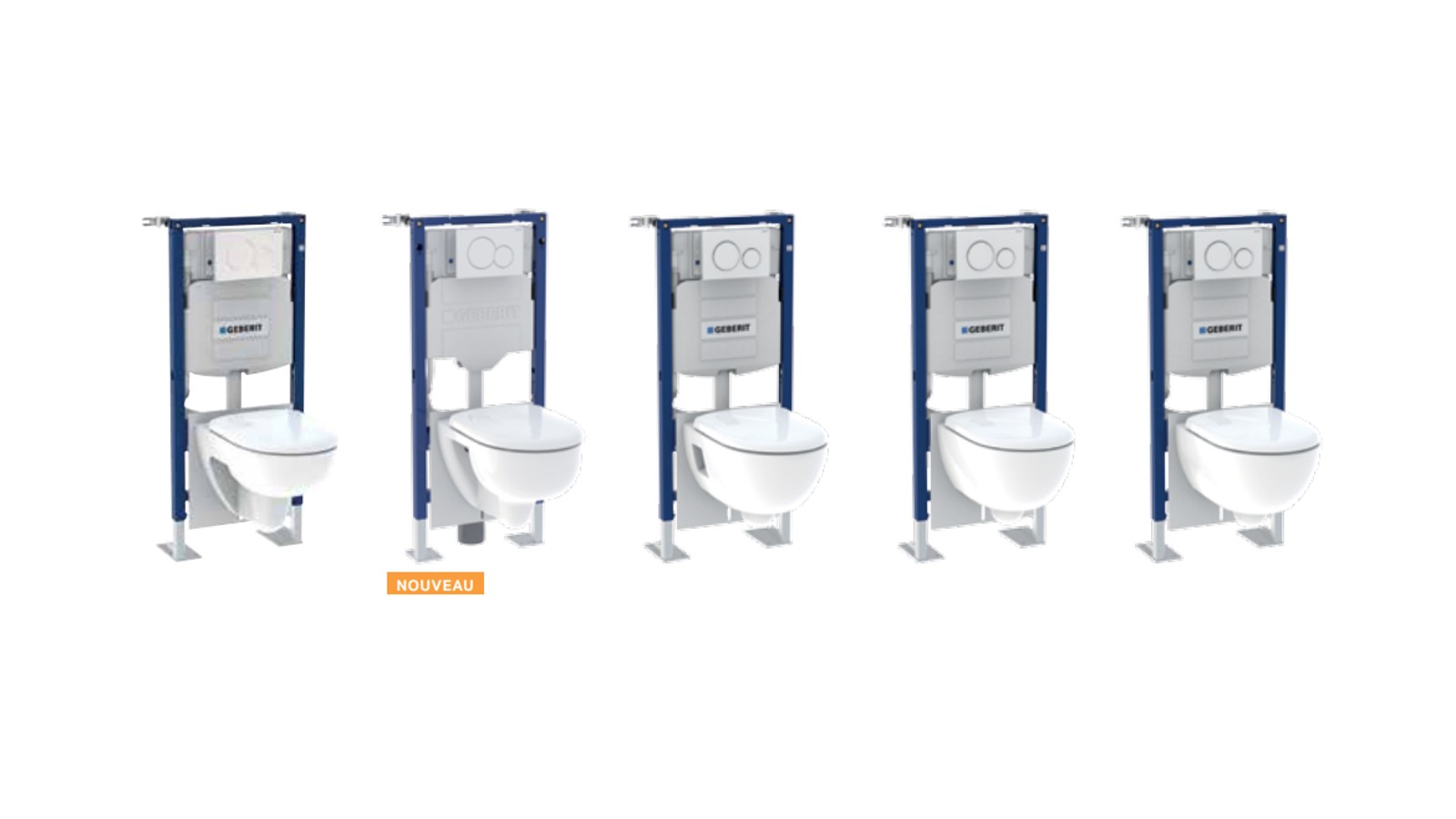Découvrez nos bâti-packs® Geberit Découvrez nos bâti-packs® Geberit
