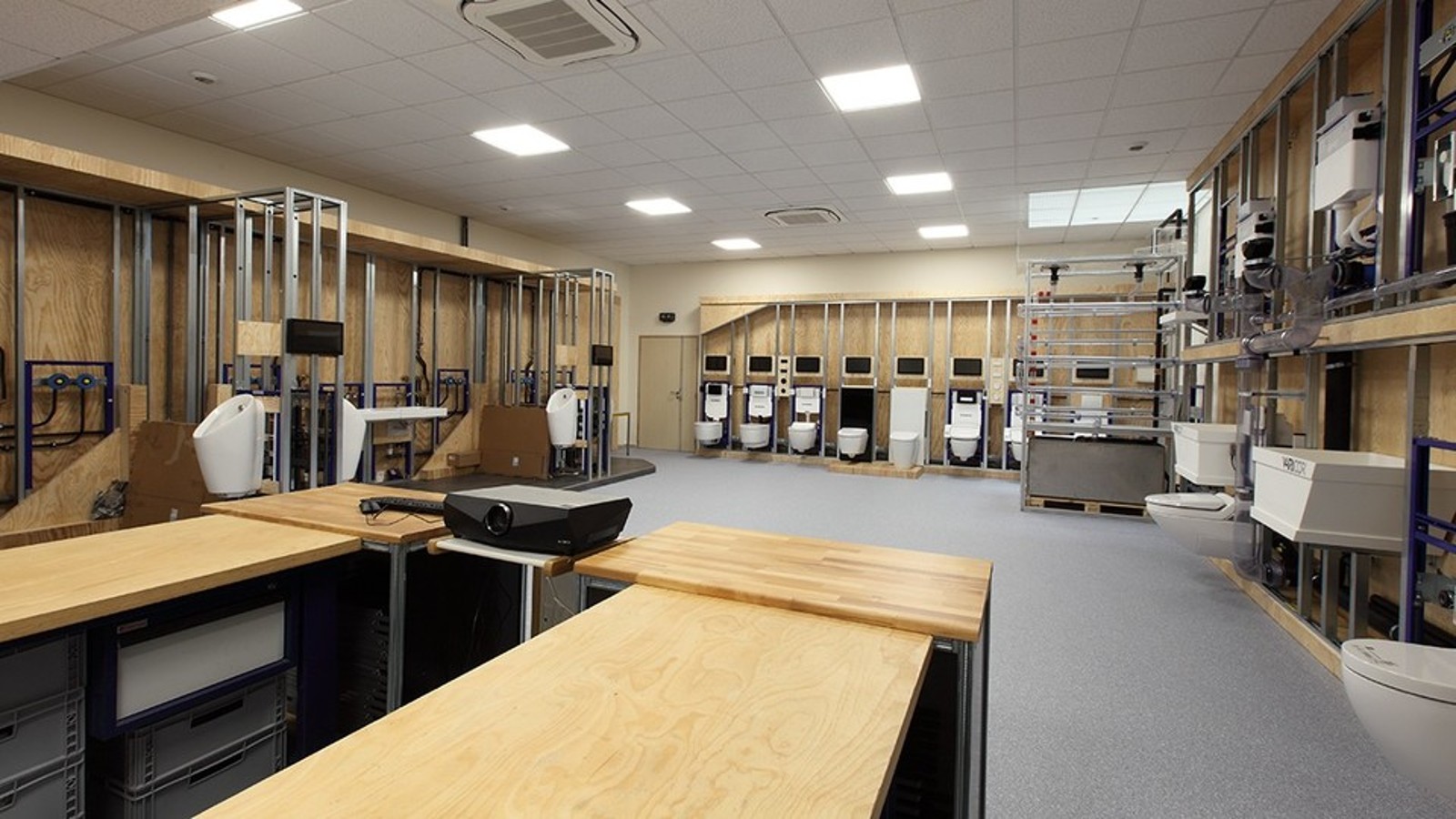 Salle de formation Geberit Samoreau Salle de formation Geberit Samoreau