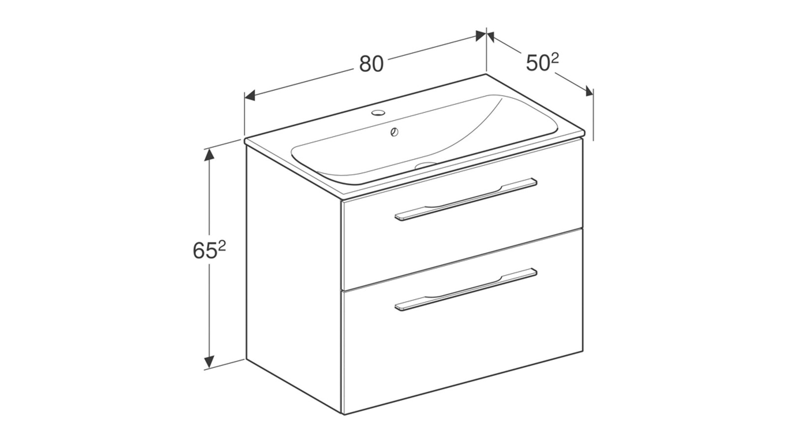 Composition de 80 cm