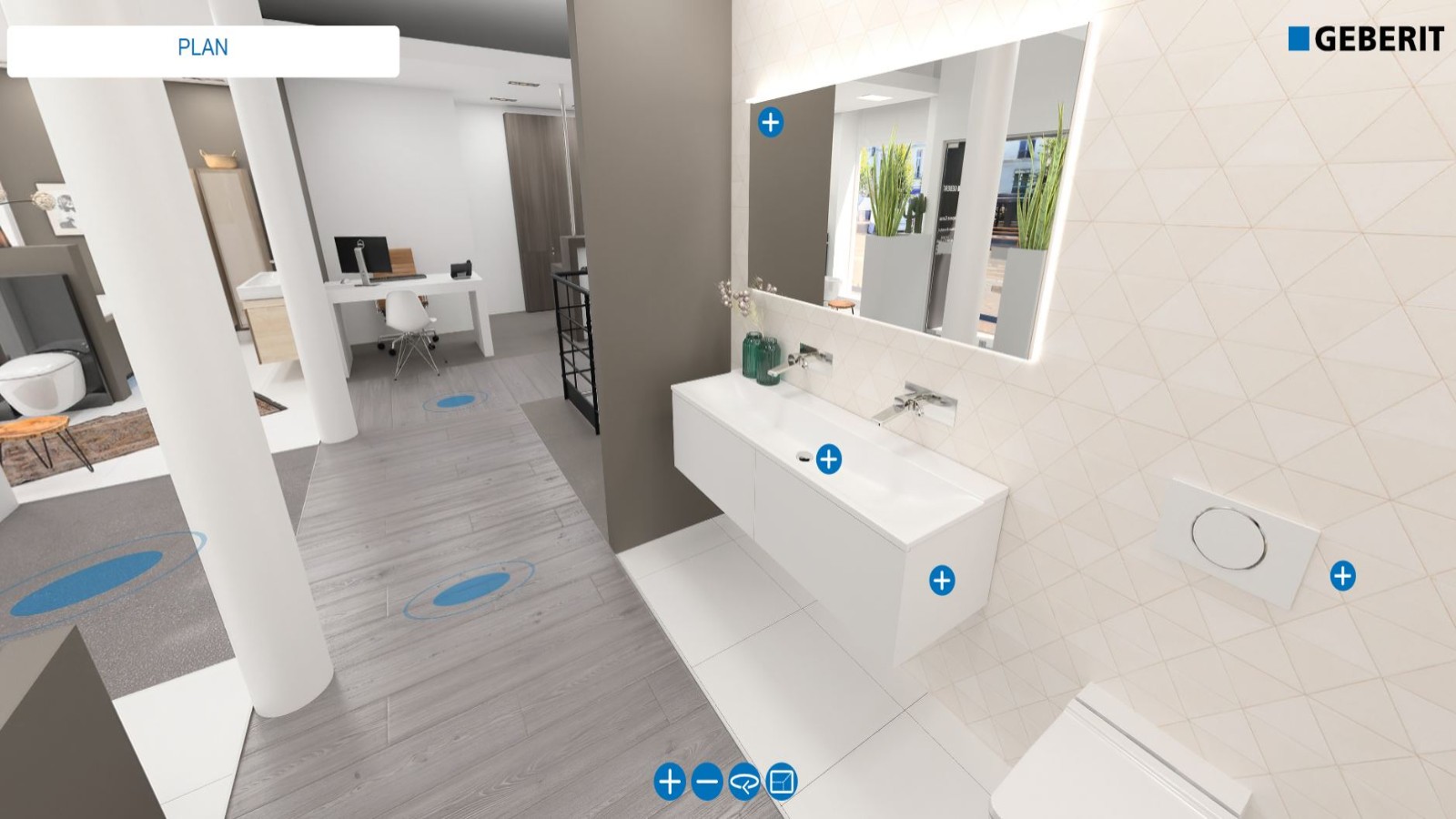 Découvrez virtuellement la salle d'exposition Rue Berger, Paris 1er