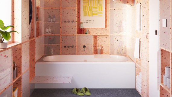 Salle de bains générationnelle de nimtim Architects (GB) (© nimtim Architects)