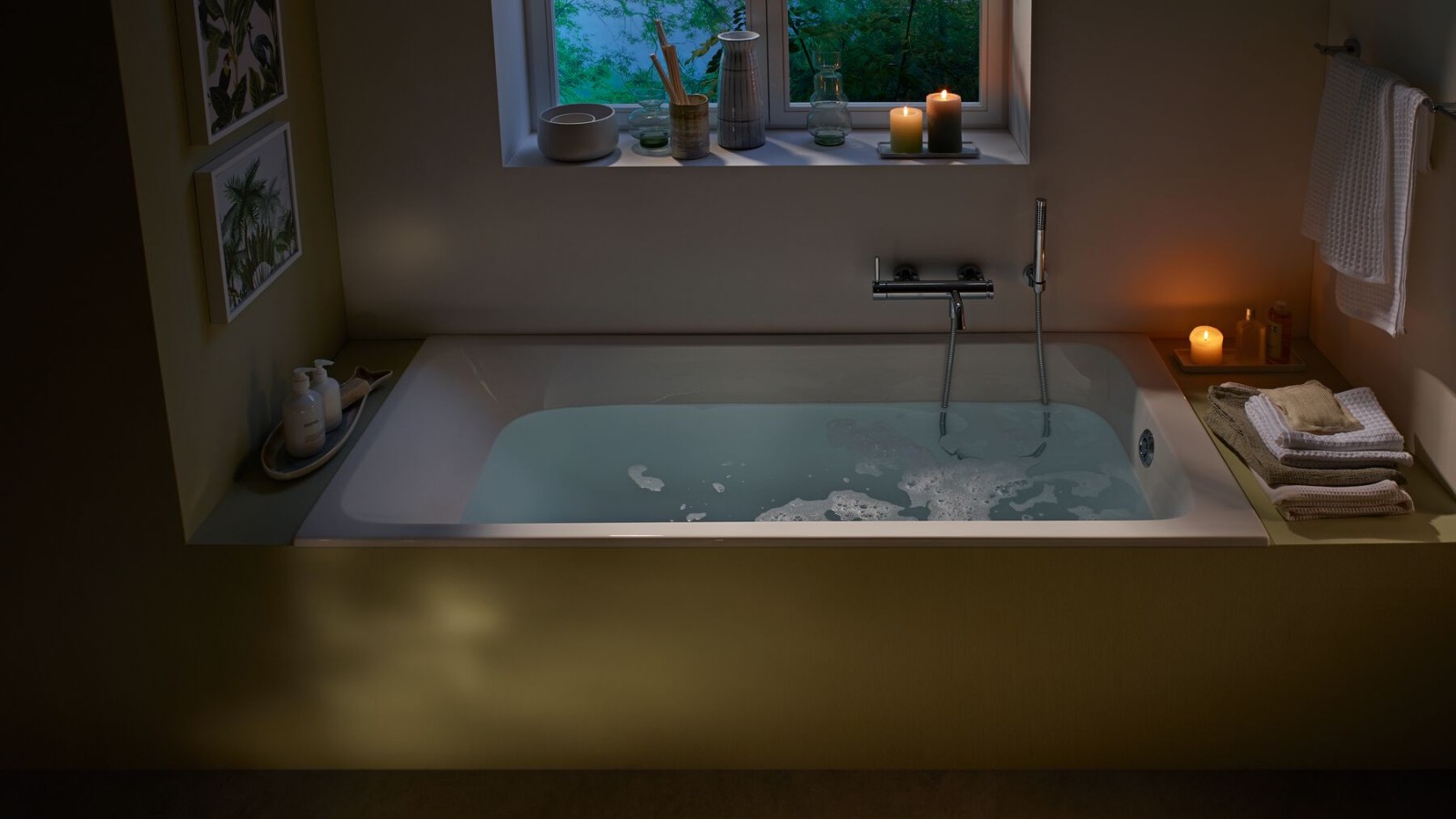 Baignoire Geberit Renova Plan, bi-places