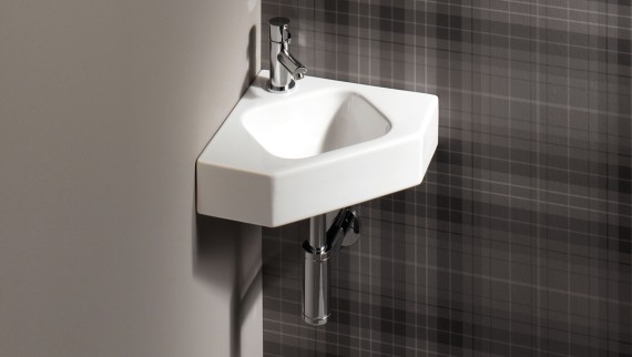 Lave-mains d'angle Geberit iCon