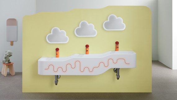 Design personnalisable de la ligne Geberit Bambi Design personnalisable de la ligne Geberit Bambi