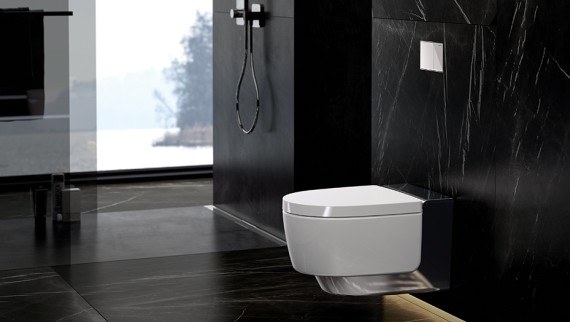 Geberit AquaClean Maïra avec raccordements dissimulés