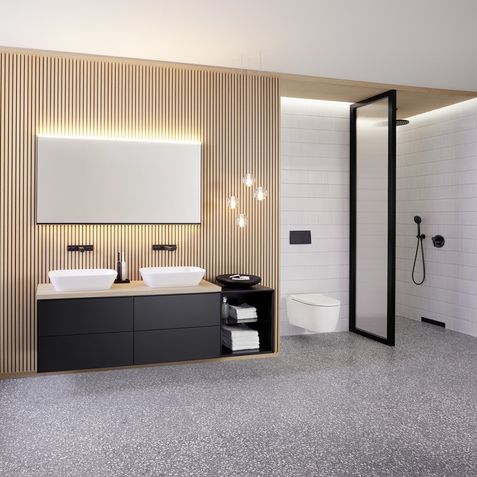 Meubles de salle de bain élégants et fonctionnels | Geberit | Geberit.fr
