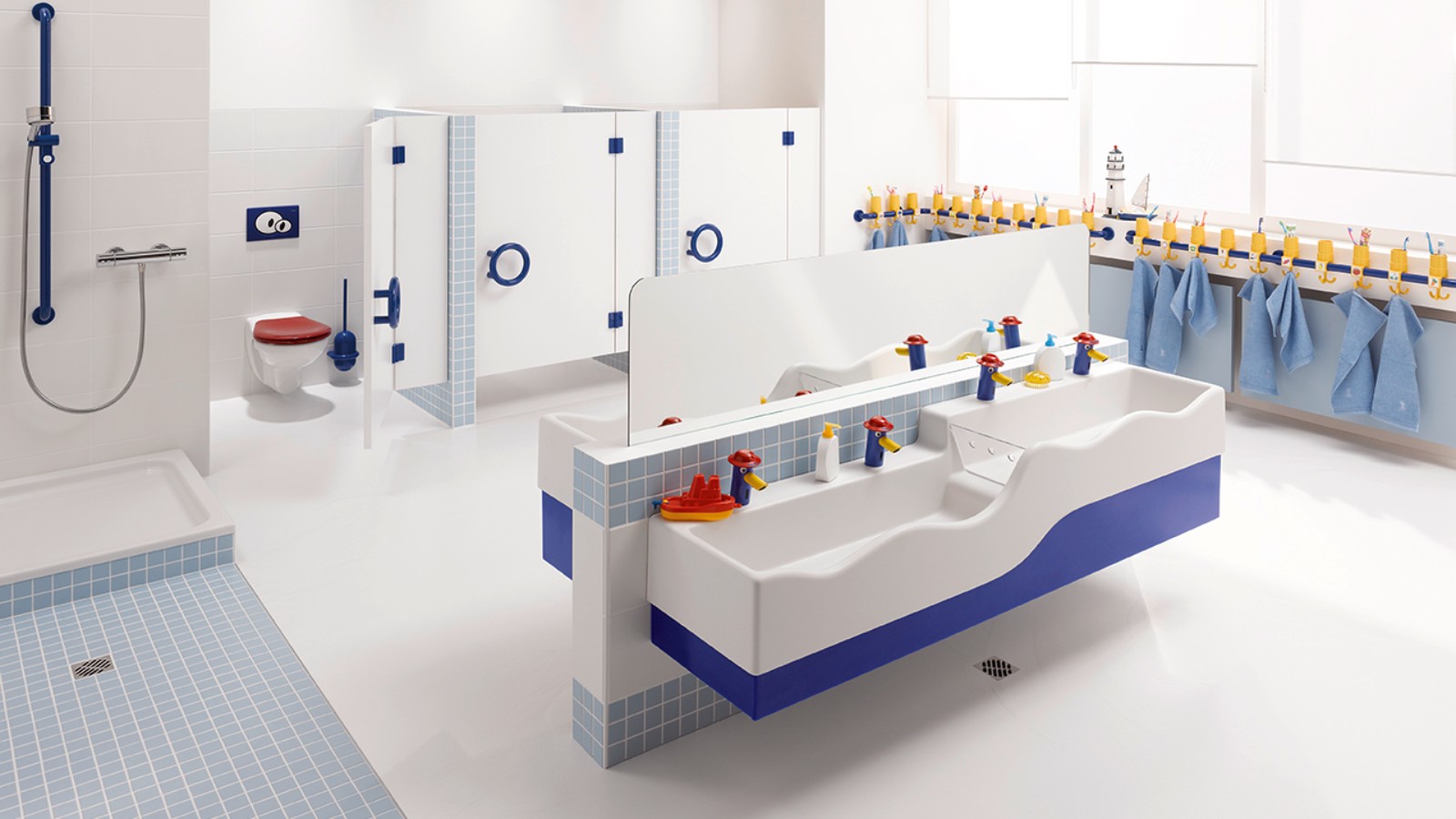 Ligne de salle de bains Geberit Bambini Ligne de salle de bains Geberit Bambini