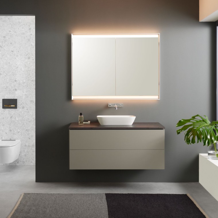 Plus d’espace, de propreté et de flexibilité dans la salle de bains grâce aux produits Geberit ONE Plus d’espace, de propreté et de flexibilité dans la salle de bains grâce aux produits Geberit ONE