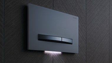 Geberit Sigma50 blanc avec éclairage d’orientation Geberit Sigma50 blanc avec éclairage d’orientation