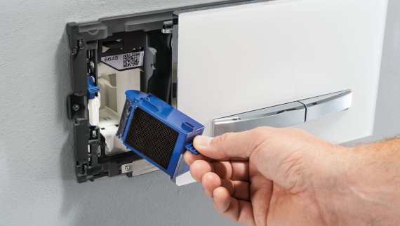 Geberit Sigma50 avec Geberit DuoFresh Geberit Sigma50 avec Geberit DuoFresh