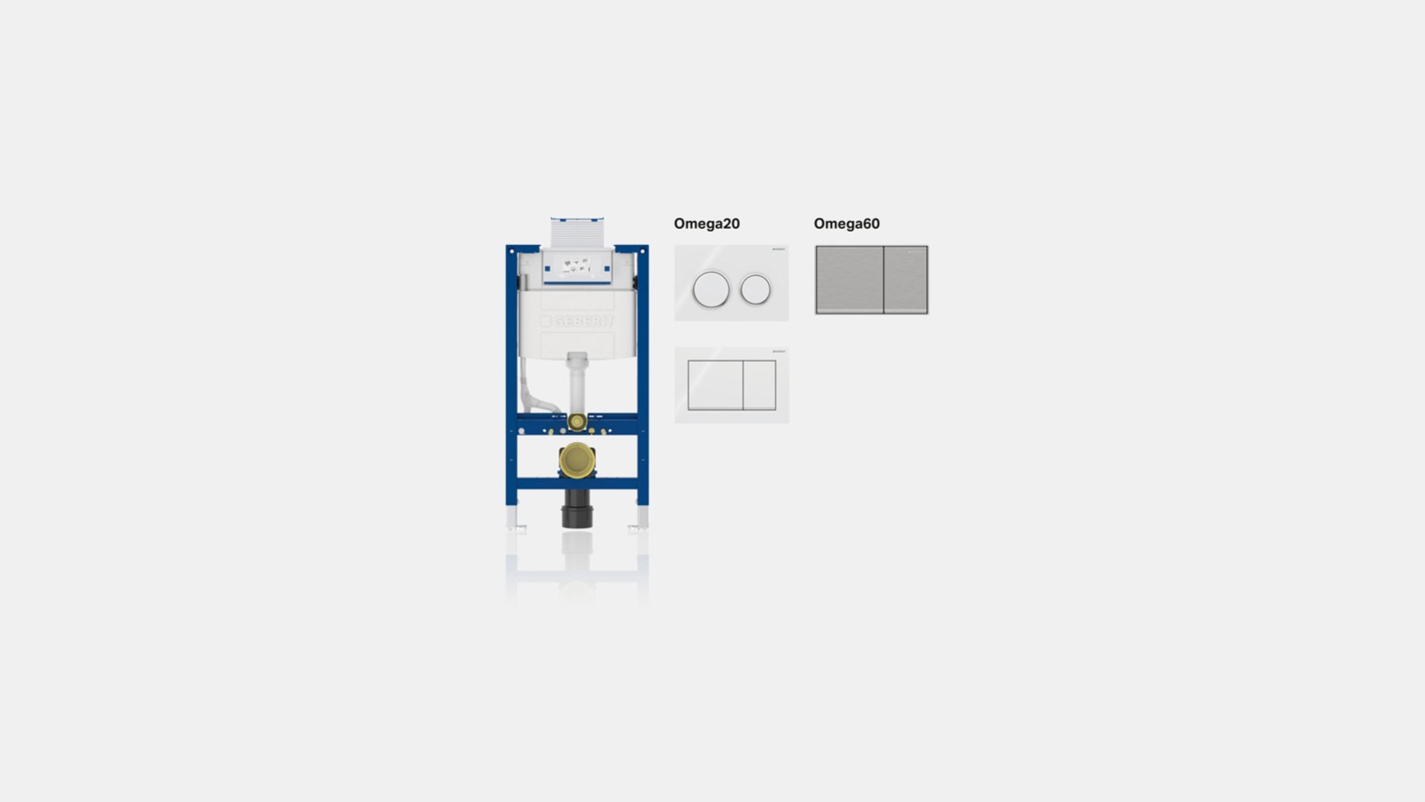 Système de WC Geberit Omega Système de WC Geberit Omega