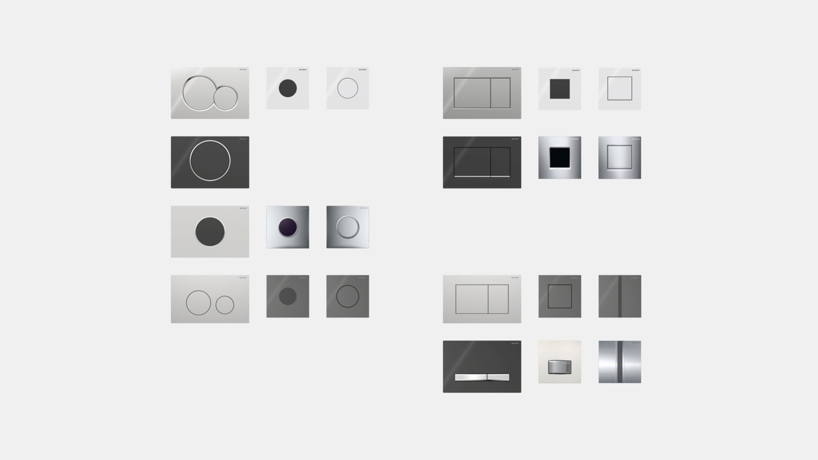 Commandes d'urinoir Geberit Commandes d'urinoir Geberit