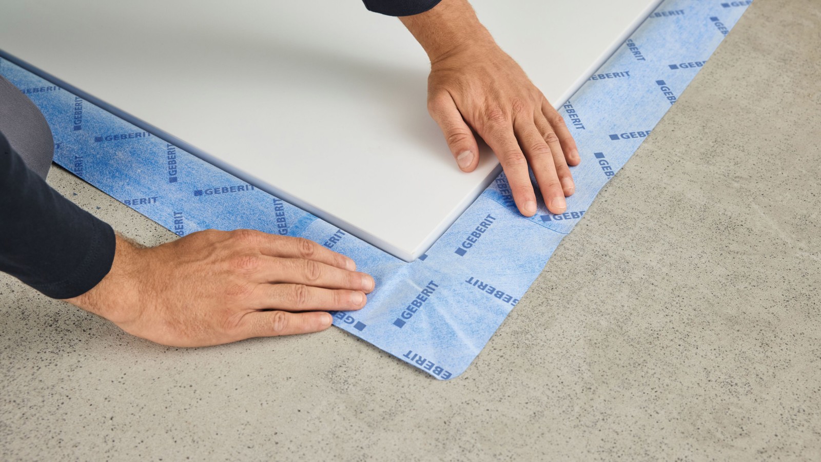 Étanchéité de la surface du receveur de douche