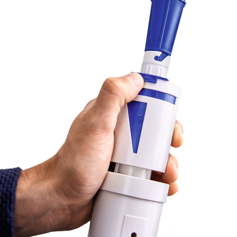 Régler de petits volumes de rinçage avec le robinet de rinçage Geberit Type 208 Régler de petits volumes de rinçage avec le robinet de rinçage Geberit Type 208