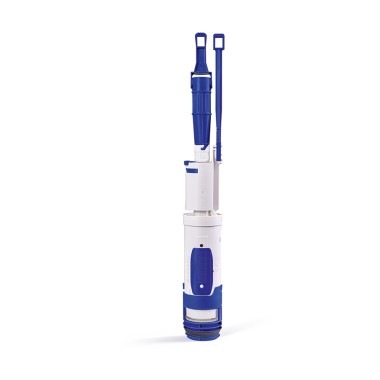 Robinet de chasse Geberit type 208 pour réservoirs de 8 cm de profondeur Robinet de chasse Geberit type 208 pour réservoirs de 8 cm de profondeur