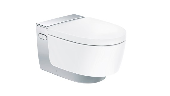 WC lavant Geberit AquaClean Maïra Comfort chrome brillant WC lavant Geberit AquaClean Maïra Comfort chrome brillant