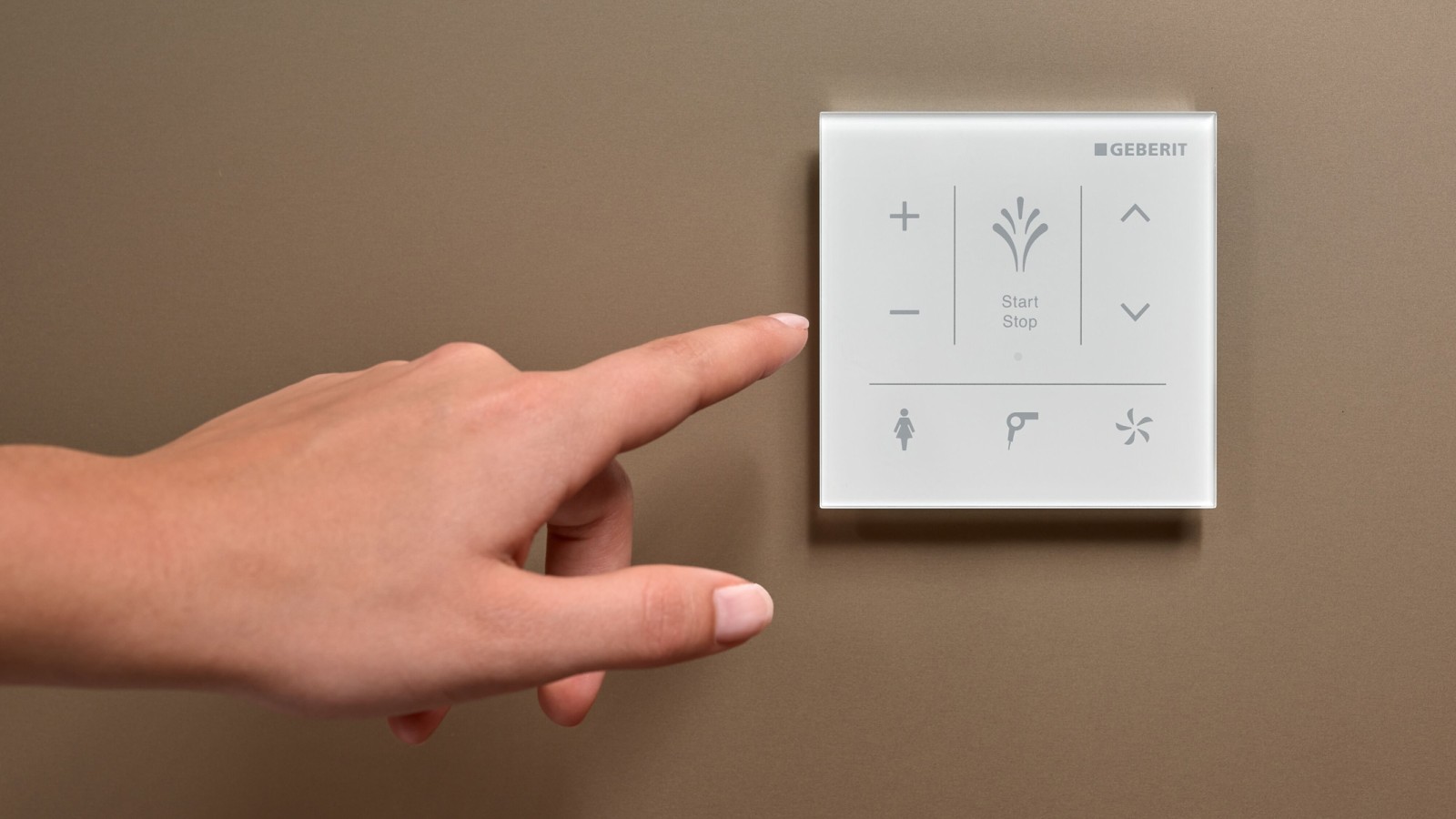 Panneau de commande mural sans fil