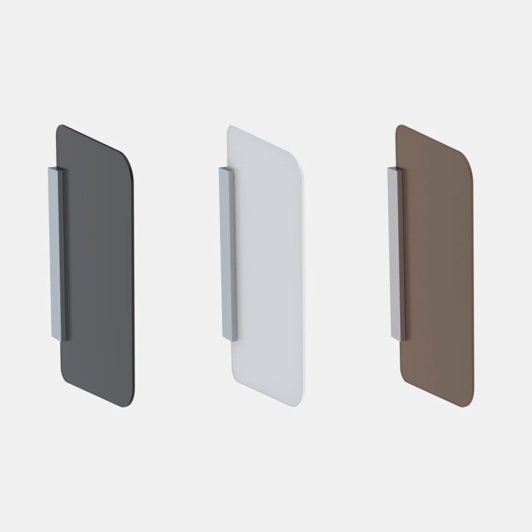 Séparations d'urinoirs Geberit en verre Séparations d'urinoirs Geberit en verre