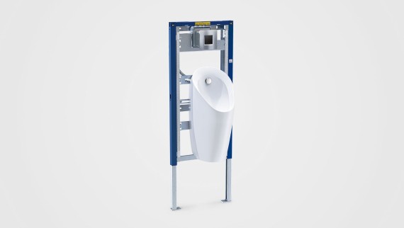 Système d'installation Geberit Duofix pour commande d'urinoir à encastrer Système d'installation Geberit Duofix pour commande d'urinoir à encastrer