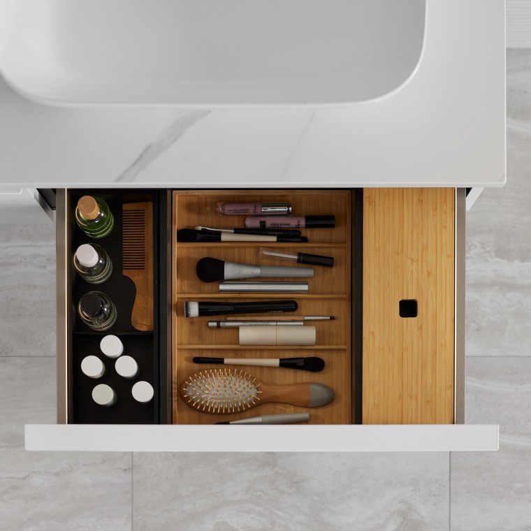 Meuble sous lavabo Geberit iCon sans découpe de siphon Meuble sous lavabo Geberit iCon sans découpe de siphon