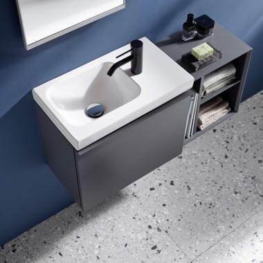 Lave-mains et étagère Geberit iCon Lave-mains et étagère Geberit iCon