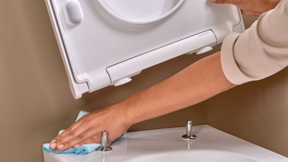 Nettoyage d’un WC Nettoyage d’un WC