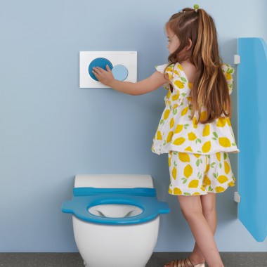 WC au sol Geberit Bambini pour enfant WC au sol Geberit Bambini pour enfant
