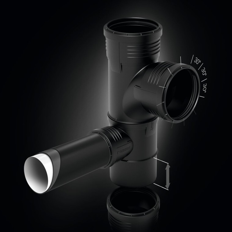 Raccord spécial Geberit Silent-PP Raccord spécial Geberit Silent-PP