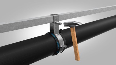Geberit Pluvia : installation facile sans outils spéciaux