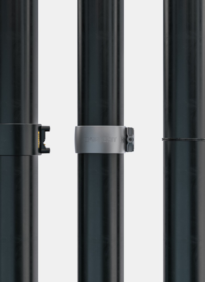 Geberit Silent-db20 peut être installé en utilisant différentes techniques de raccordement