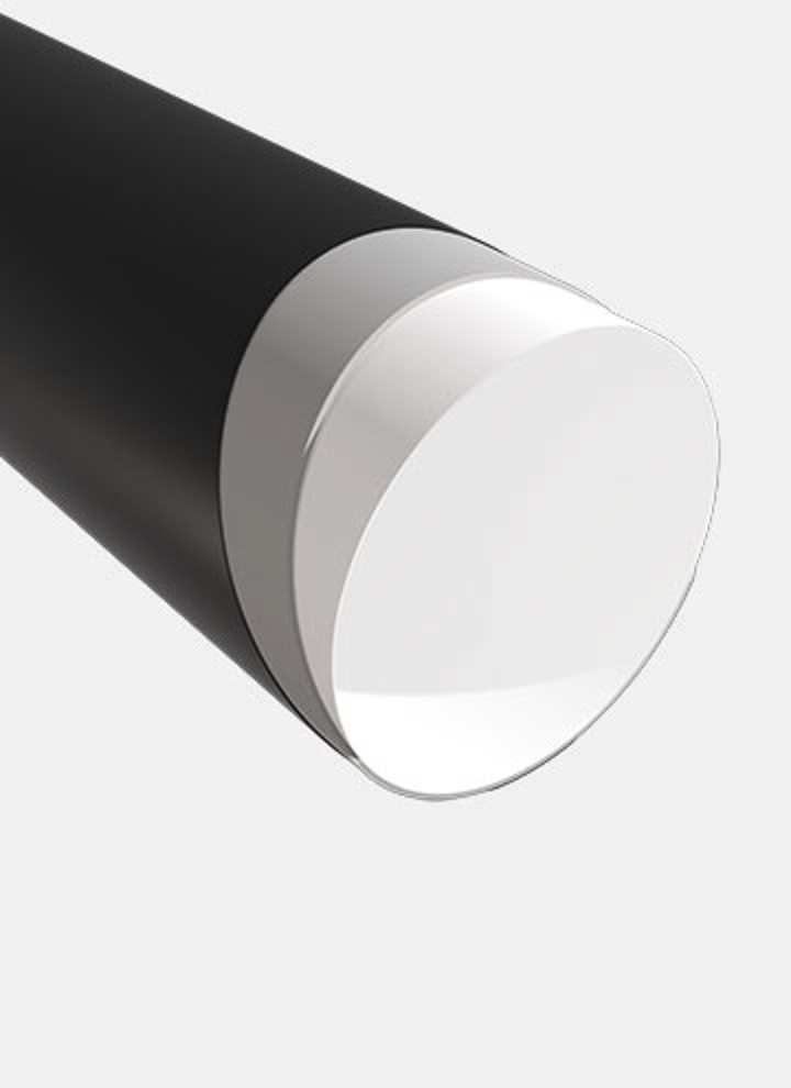 Geberit Silent-PP : structure du tube d'évacuation avec isolation acoustique