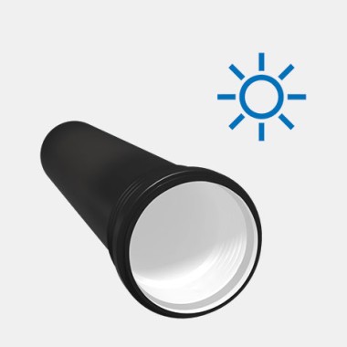 Geberit Silent-PP est protégé contre les rayons UV