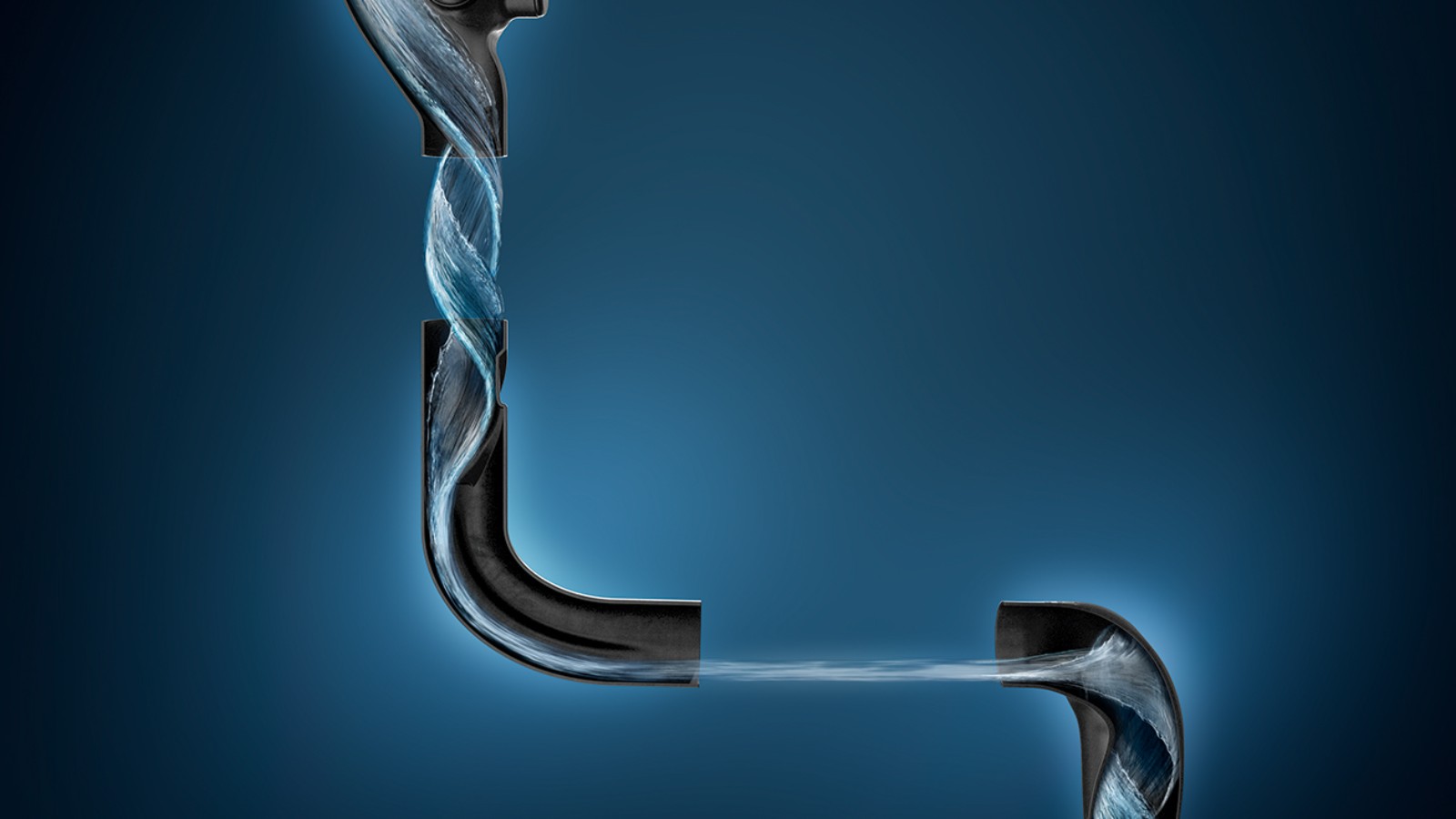 Le système dʼévacuation gain de place Geberit SuperTube Le système dʼévacuation gain de place Geberit SuperTube