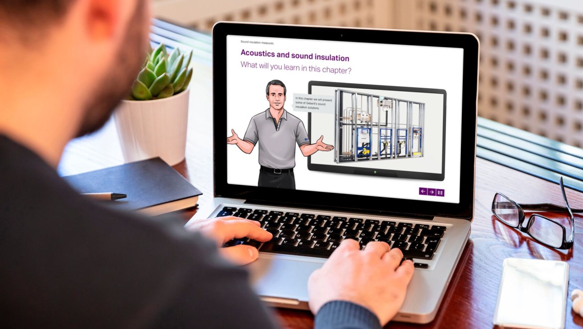 Geberit propose une gamme complète de formations numériques Geberit propose une gamme complète de formations numériques