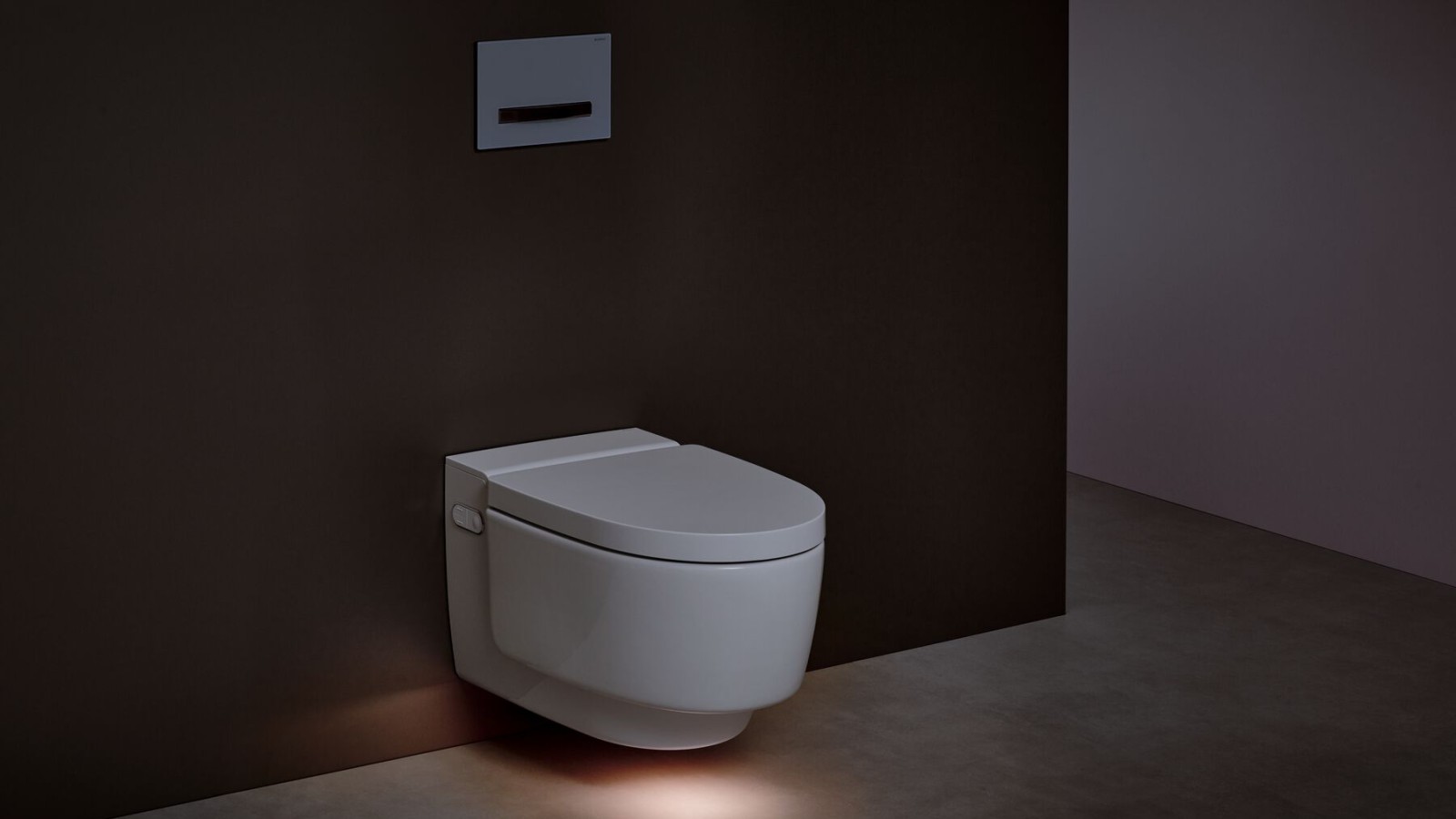 Geberit AquaClean Maïra avec éclairage d’orientation Geberit AquaClean Maïra avec éclairage d’orientation