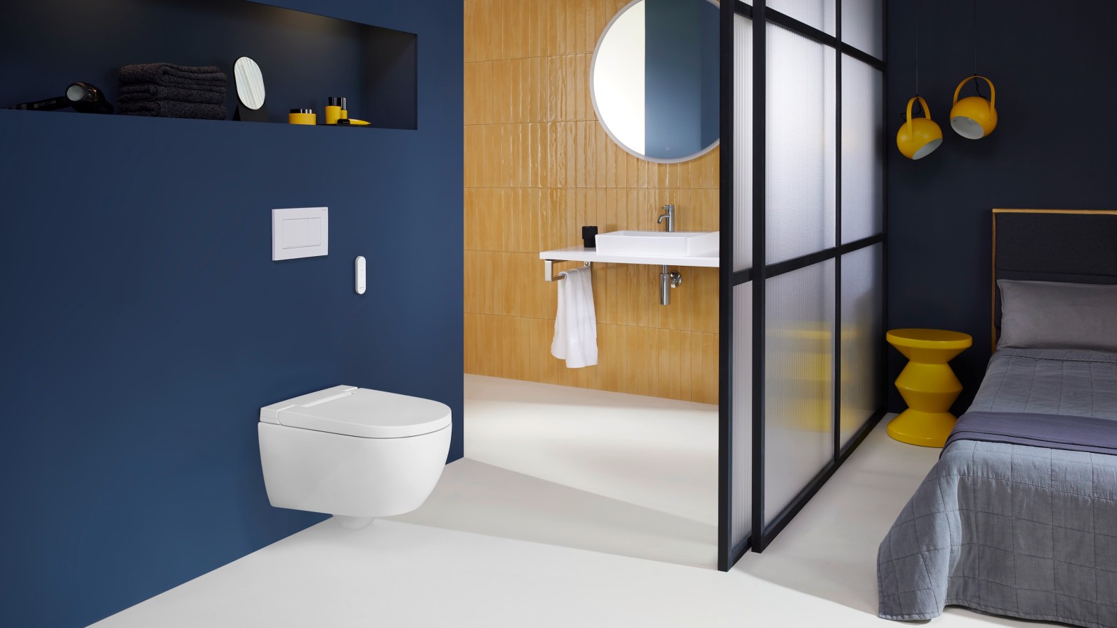 Geberit AquaClean Alba avec télécommande Sigma30 Geberit AquaClean Alba avec télécommande Sigma30