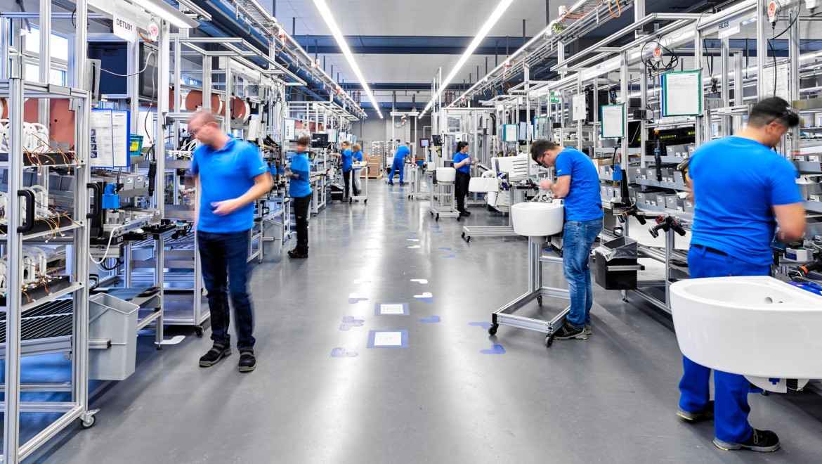 Production AquaClean en Jona Production AquaClean en Jona