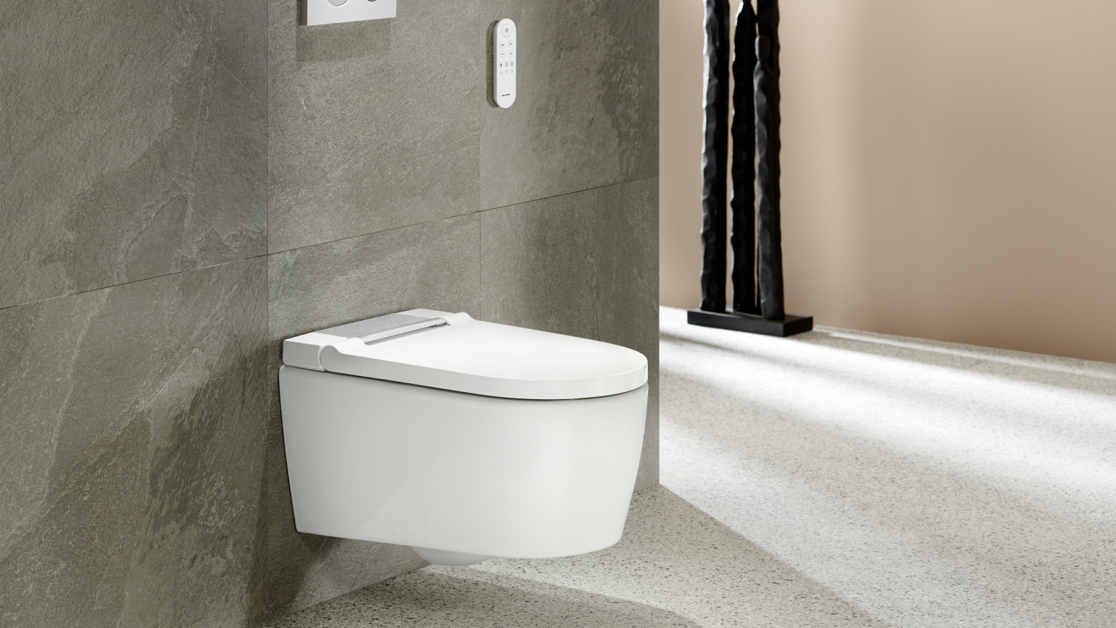 Geberit AquaClean Sela blanc avec télécommande Sigma20 Geberit AquaClean Sela blanc avec télécommande Sigma20
