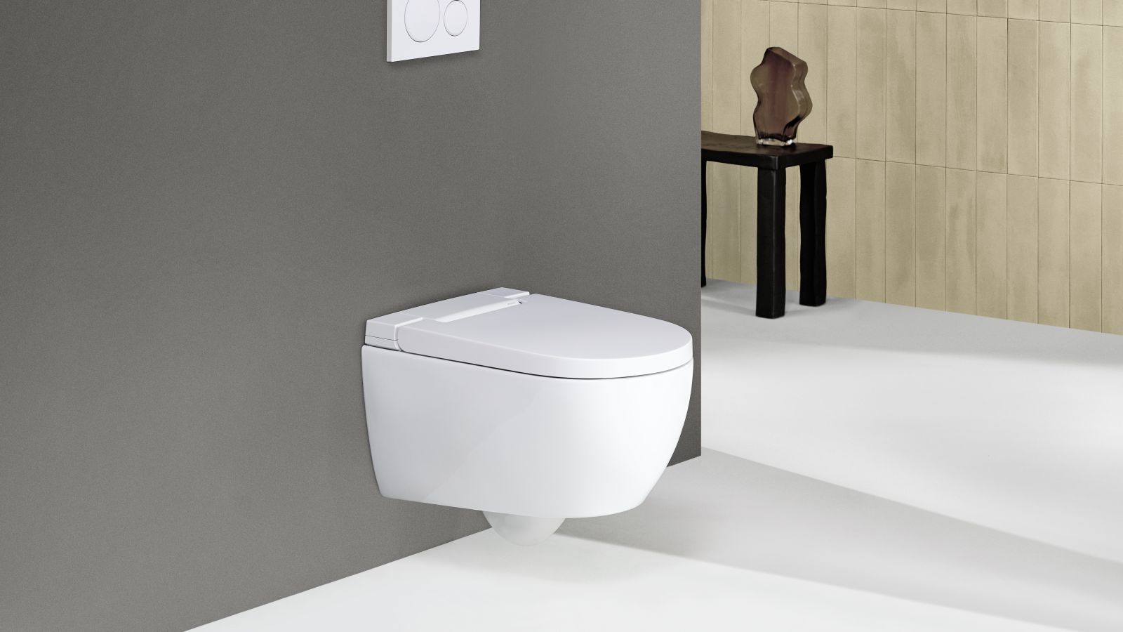 Geberit AquaClean Alba avec commande déportée Sigma20 Geberit AquaClean Alba avec commande déportée Sigma20