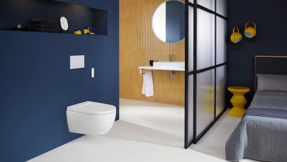 Geberit AquaClean Alba dans un hôtel Geberit AquaClean Alba dans un hôtel