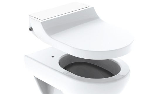 Flexibilité avec l’abattant de WC lavant Geberit AquaClean Tuma Flexibilité avec l’abattant de WC lavant Geberit AquaClean Tuma