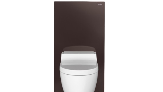 Geberit Monolith verre gris velouté
