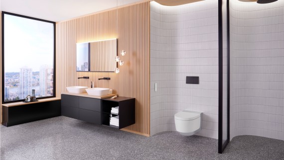 Geberit AquaClean Maïra chromé Geberit AquaClean Maïra chromé
