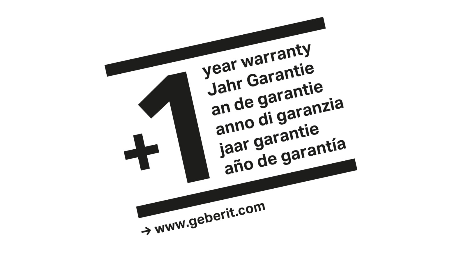 Extension de garantie gratuite Geberit AquaClean