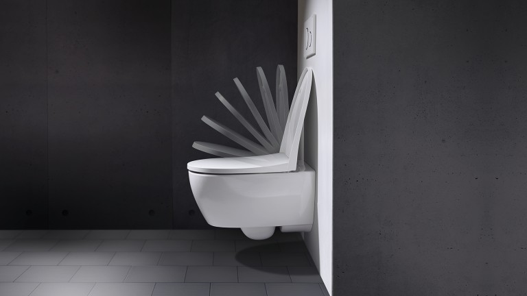 toilettes suspendues la lunette des toilettes bouge