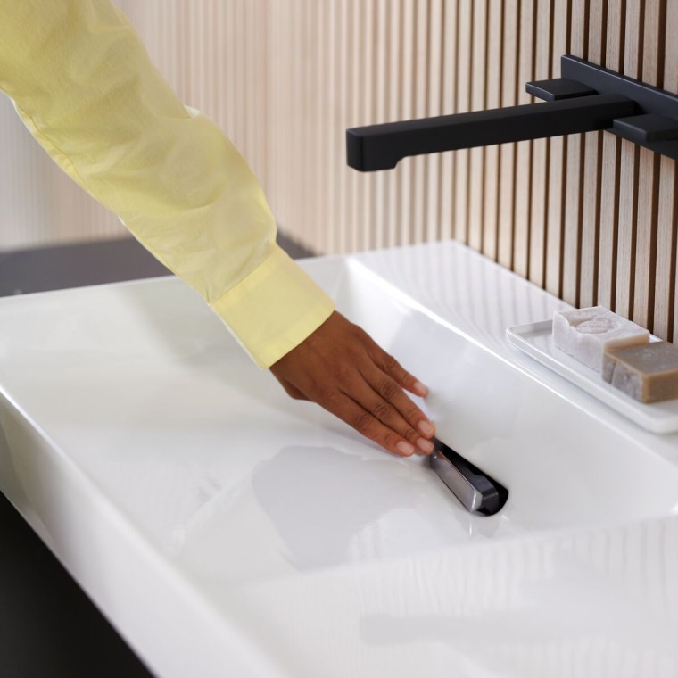 Geberit ONE lavabo avec filtre à cheveux Geberit ONE lavabo avec filtre à cheveux