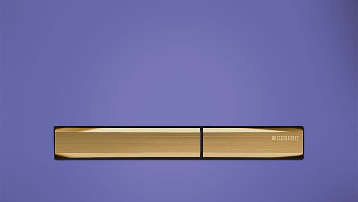 Plaque de déclenchement Sigma50 en Lilas "Very Peri" - Pantone 2022 couleur de l'année