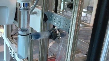 Le bouchon se désagrège et est évacué Le bouchon se désagrège et est évacué