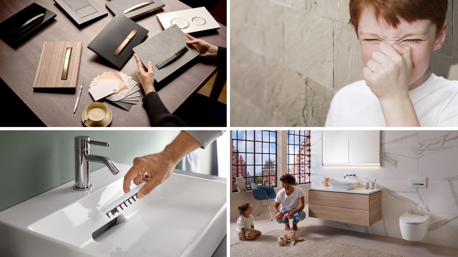 Montage photos (© Geberit) Montage photos (© Geberit)